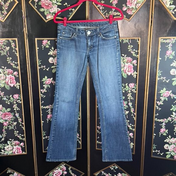 Street Denim Low Rise Bootcut Jeans Size 24 - Picture 1 of 8